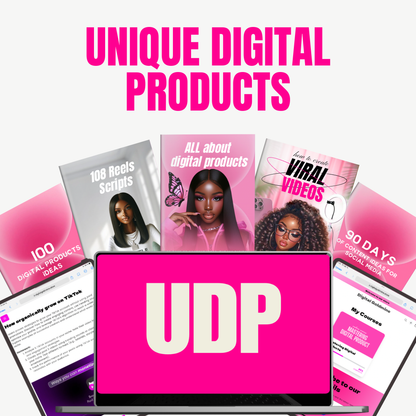 UDP COURSE [Unique Digital Products] with MLR rights